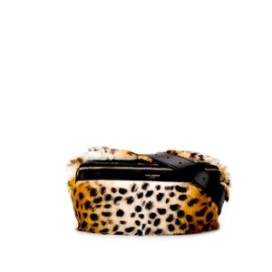Saint Laurent leopard print belt bag